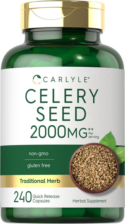 cnc celery capsules|Celery Supplement .